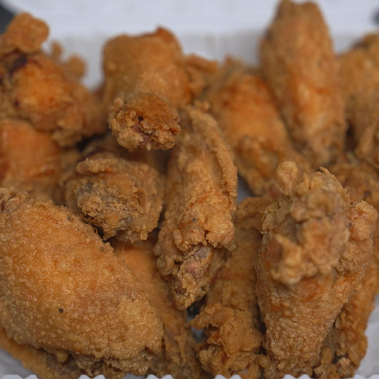 Delicious turkey wings